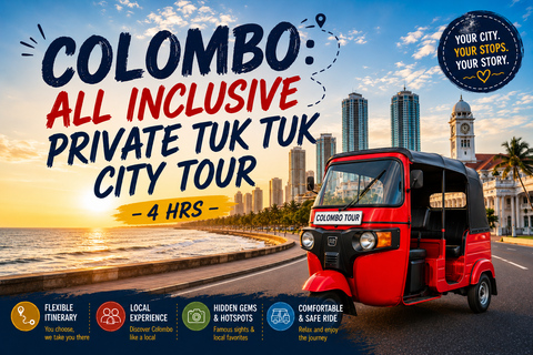 Colombo: All Inclusive - Private Tuk Tuk City Tour