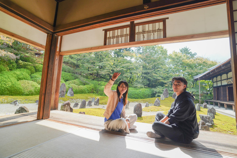 Meditación Zen en Kioto y Visita a un Templo Zen con Comida