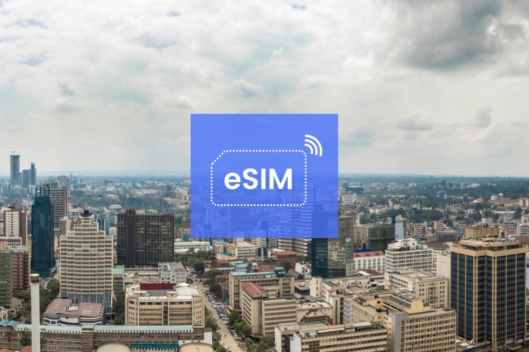 Nairobi: Kenia – plan mobilnej transmisji danych eSIM w roamingu10 GB/ 30 dni: tylko Kenia