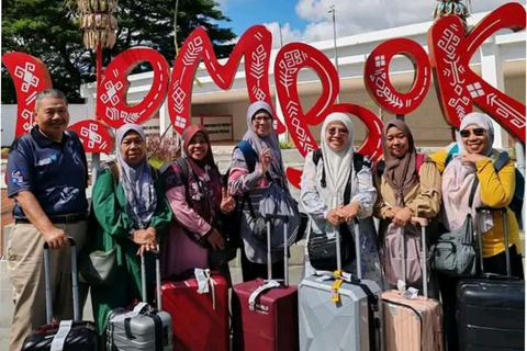 Lombok: Pick-up Port/Airport +Waterfall Tour+ Drop off Hotel Bangsal Port + Waterfall Tour + Drop-off Kuta Lombok Area