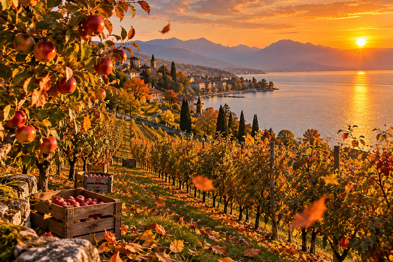 Geneva: Swiss Autumn Beauty Lausanne & Lavaux Private Tour