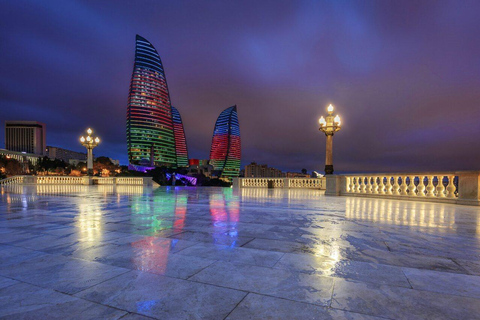 Baku Sunset Walking Tour with Funicular Ride
