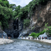 Sicilia: Excursión de día completo con almuerzo por el Etna y las Gargantas de Alcántara