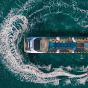 From Hanoi: Halong Bay Luxury Day Cruise on the 6-Star Dolphin From Hanoi: Halong Bay Luxury Day Cruise on the 6-Star Dolphin