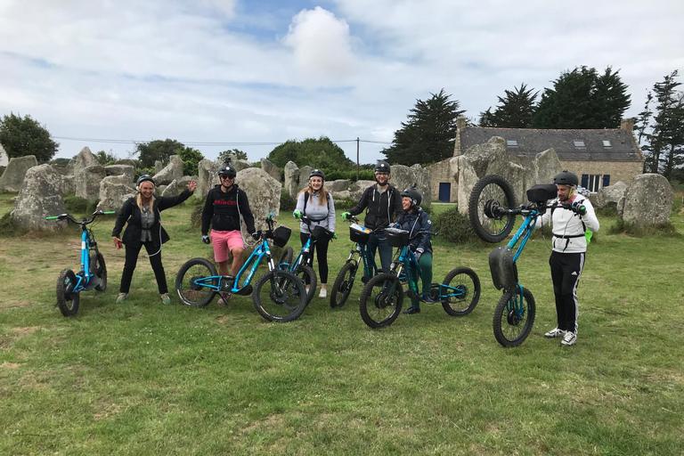 Carnac: Ungewöhnliche Fahrten auf geländegängigen Elektroscootern