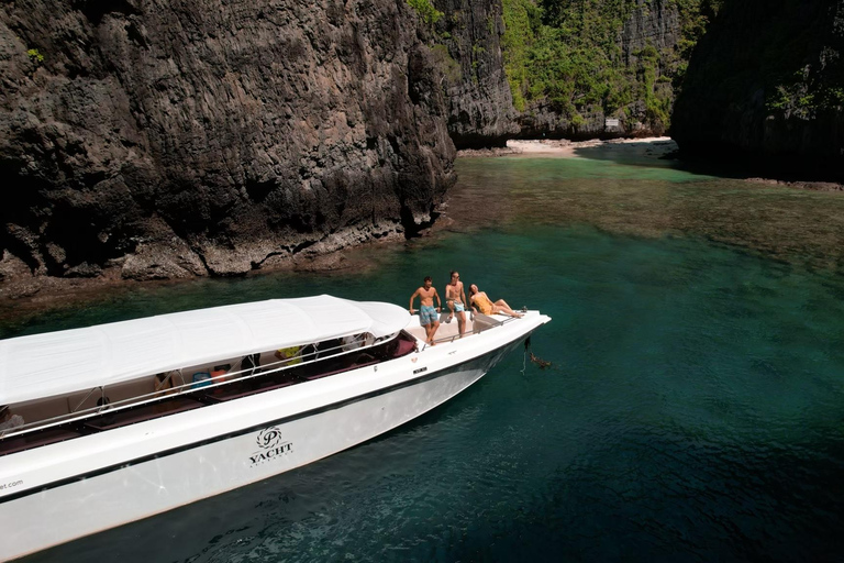 Phuket: Passeio de lancha rápida para a Ilha Coral e a Ilha RachaMeio dia: Ilha de Coral (12h às 16h)