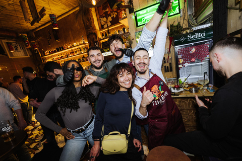 Tirana: Guided Pub Crawl with Free Shots & Photographer