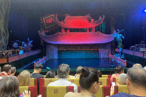 Hanoï : Spectacle de marionnettes sur l&#039;eau - Billet d&#039;entréeBillets pour le 1er étage (ce billet est valable pour les rangées 1 à 6)