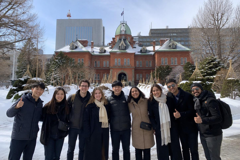 Sapporo: Private Walking Tour of Parks, Markets & City Views