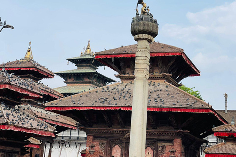 Katmandu: Plac Durbar, targ Ason i stupa Kathe Simbu ...