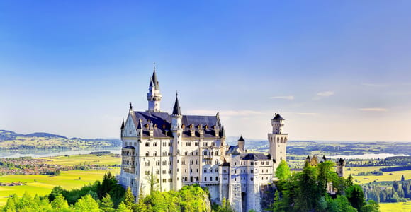 Von München: Tagestour zu den Schlössern Neuschwanstein und Linderhof