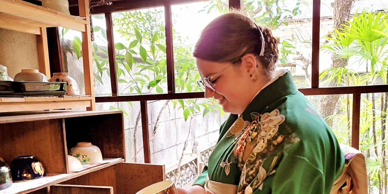 Kyoto: Table-Style Tea Ceremony at a Kyo-Machiya
