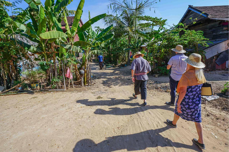 Promenade dans le village et cours de cuisine à Siem Reap