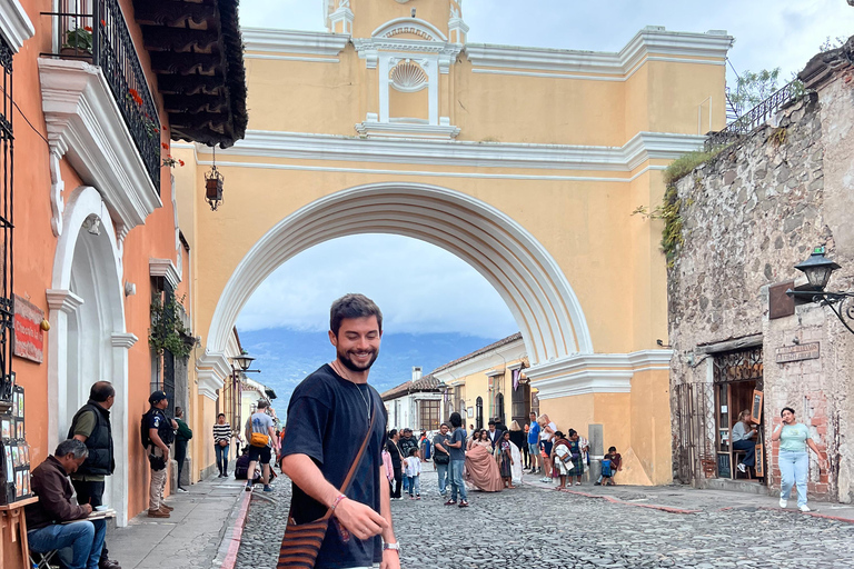 Visite demi-journée d&#039;Antigua Guatemala avec un guide expert