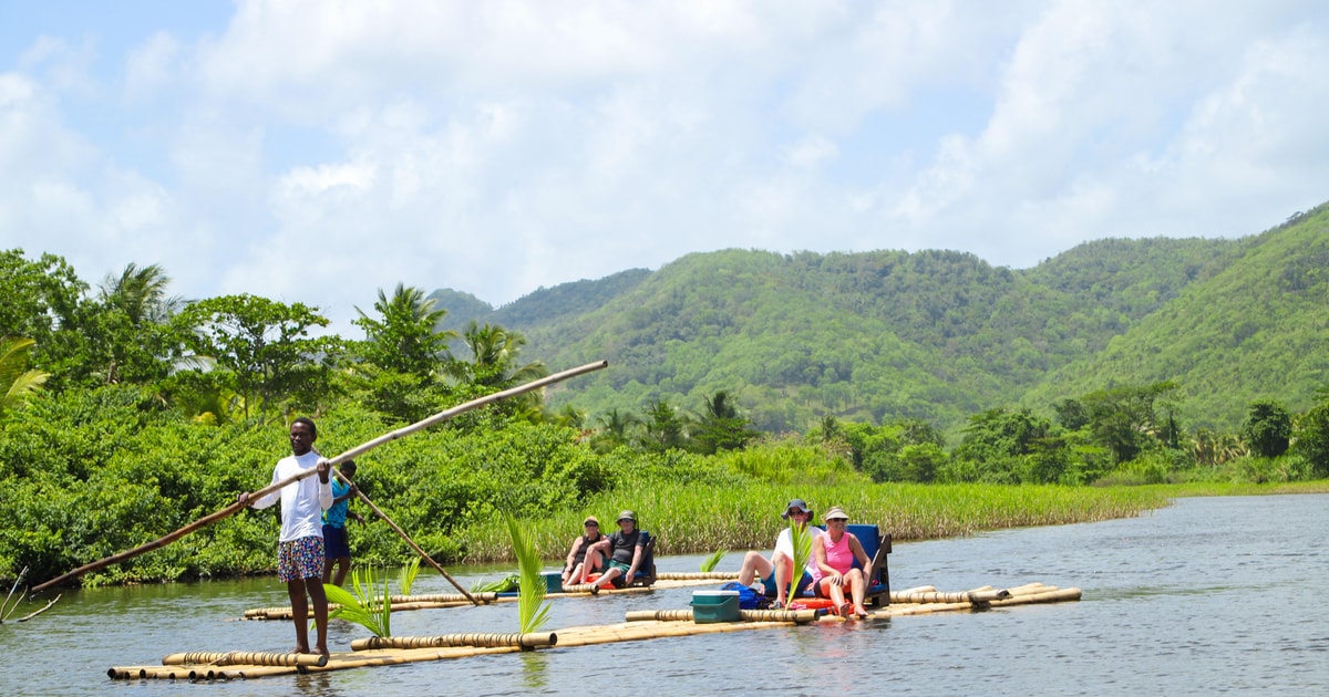 St. Lucia: Private Bamboo Rafting on the Roseau River | GetYourGuide