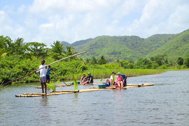 St. Lucia: Private Bamboo Rafting on the Roseau River
