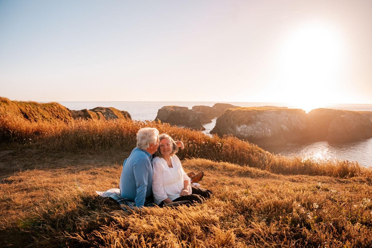 Privates Urlaubs-Fotoshooting mit Fotograf in Mendocino