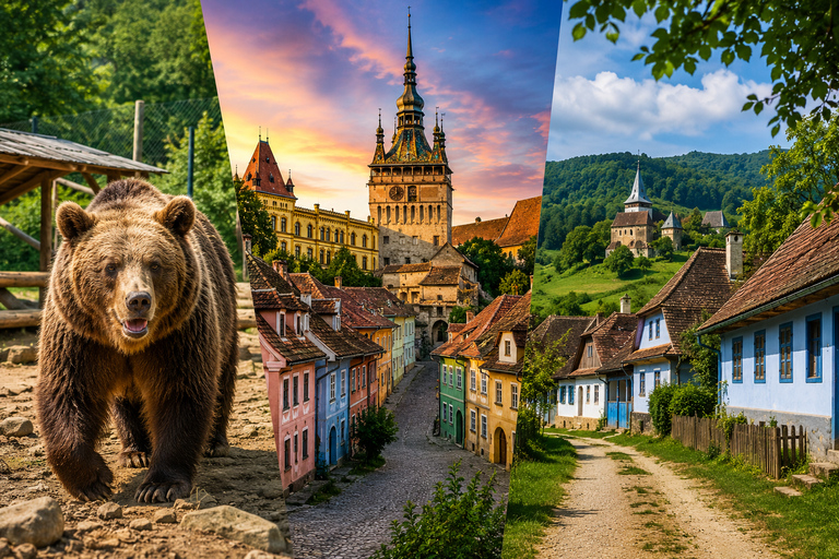 From Brasov: Bear Sanctuary, Viscri & Sighisoara Bear Sanctuary – Tour & Entry Ticket