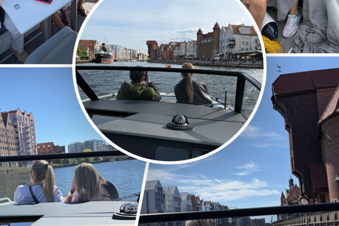 Gdansk: 1-Hour Private Electric Boat Cruise with Skipper