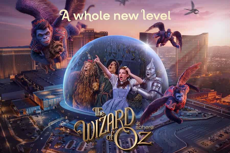 Las Vegas: The Sphere Experience – The Wizard of Oz. Foto: GetYourGuide Las Vegas: The Sphere Experience – The Wizard of Oz. Foto: GetYourGuide