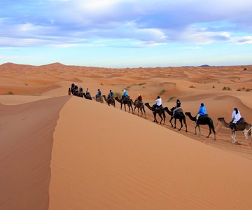 Merzouga: 1-Night in Desert Camp With Dinner & camel ride