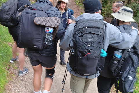 Roads from Tui to Santiago Compostela