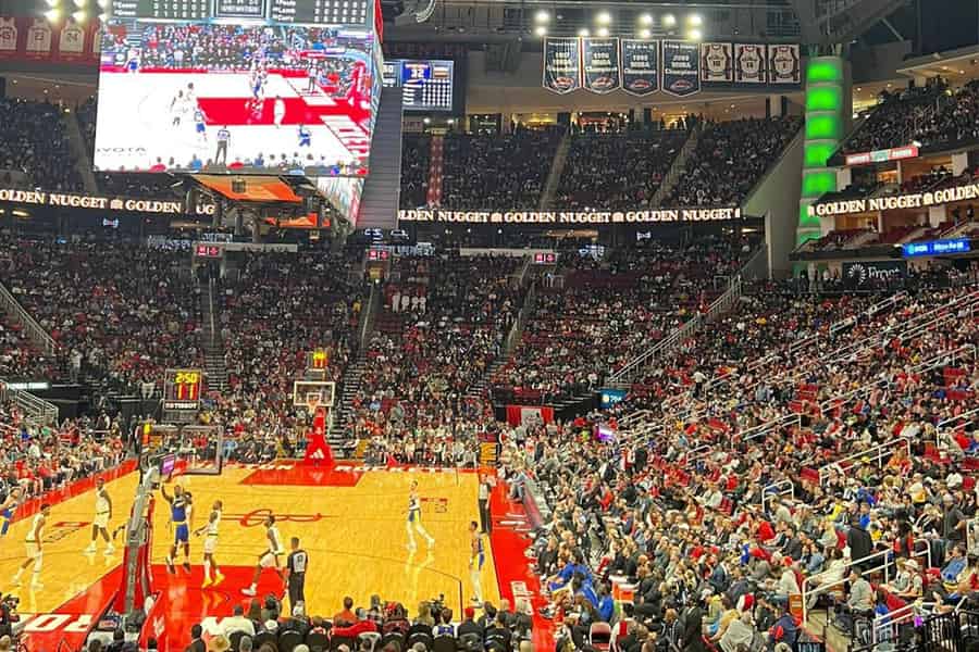 Houston: Houston Rockets NBA Basketball Spiel Ticket. Foto: GetYourGuide