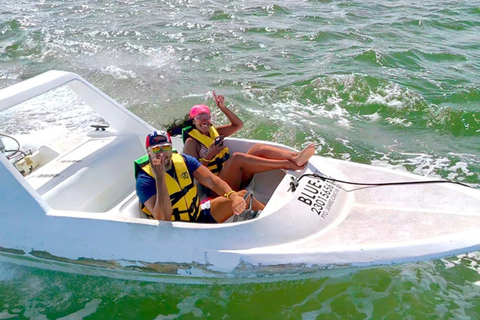 Cancun : Aventure en bateau rapide et observation des crocodiles