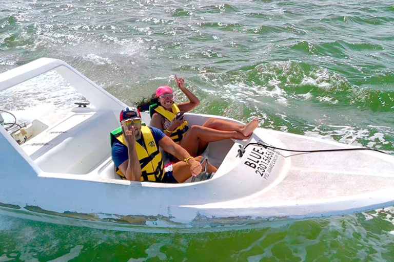 Cancun : Aventure en bateau rapide et observation des crocodiles
