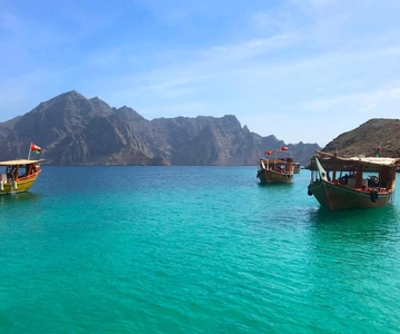 From Dubai-RAK: Khasab Cruise -Dolphin Watching & Snorkeling