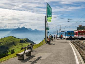 Majestätische Tour zur Königin der Berge auf der Rigi