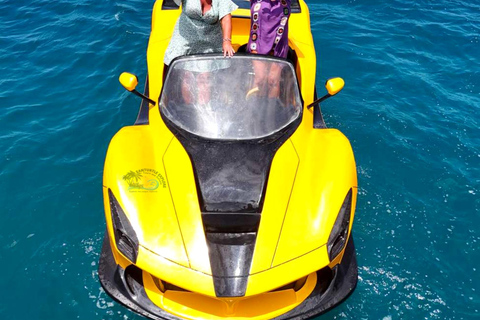 Nungwi/Kendwa: Jet Car Ride Adventure with Drone Footages Jet Car Ride with Drone Footage (Pickup Included)