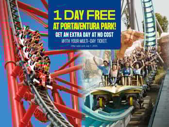 Salou: PortAventura and Ferrari Land 1, 2, or 3-Day Ticket