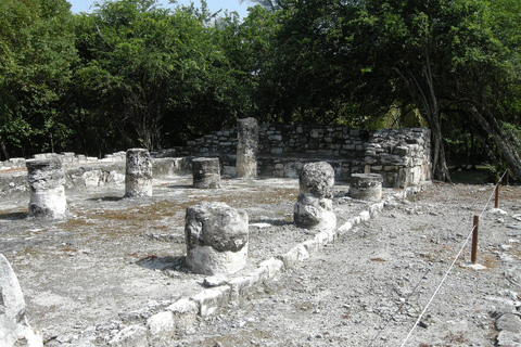 Visita guiada a Cancún: yacimiento arqueológico de El Meco, Cartas y compras