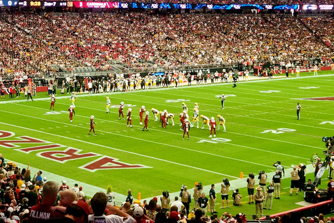 Arizona Cardinals Football Game at State Farm Stadium Short Side Upper