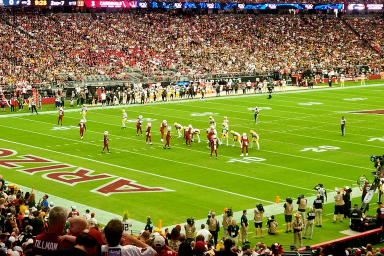 Arizona Cardinals Football Game at State Farm Stadium Short Side Upper