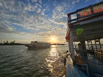 Hoi An : Sanctuaire de My Son et croisière au coucher du soleil avec barbecue