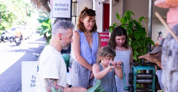 Ubud: Family Experience Silver Jewelry Making Rings