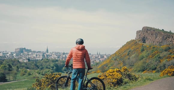 Edinburgh: E-Bike-Tour mit malerischen Ausblicken