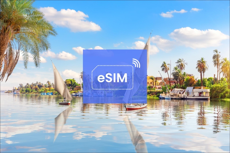 Assuan: Ägypten eSIM Roaming Mobile Datenplan5 GB/ 30 Tage: Nur Ägypten