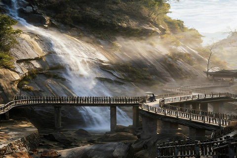 Jiangxi: Wangxiangu Valley Entry Ticket with Pickup Service