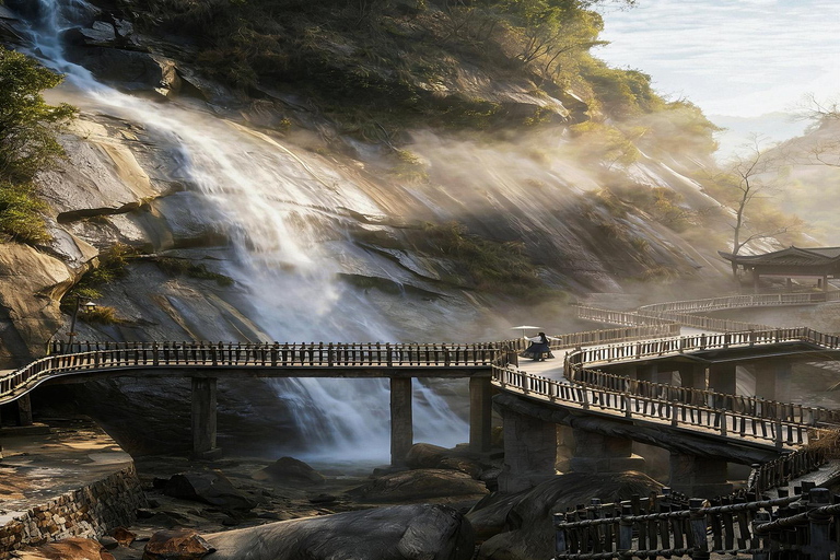Jiangxi: Wangxiangu Valley Entry Ticket with Pickup Service