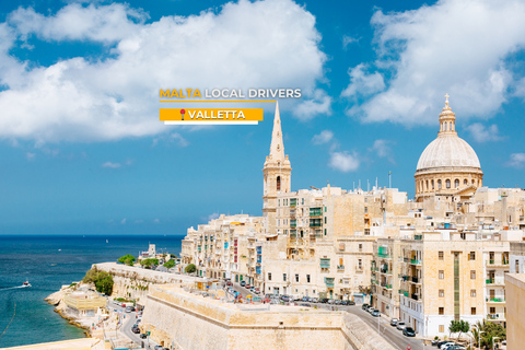 Tour di Malta : Auto privata- Mdina, Marsaxlokk, Grotta Azzurra