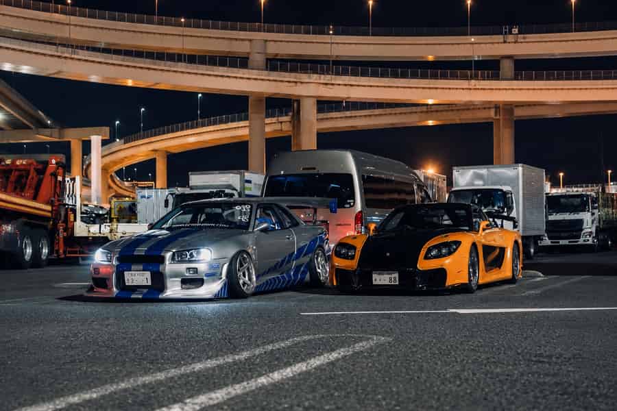Fast and Furious: Drift-Erlebnis in Tokio und Daikoku Car Meet. Foto: GetYourGuide Fast and Furious: Drift-Erlebnis in Tokio und Daikoku Car Meet. Foto: GetYourGuide