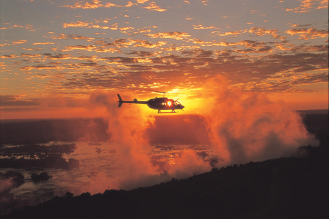 Victoria Falls: Helicopter Flight and Zambezi Dinner Cruise