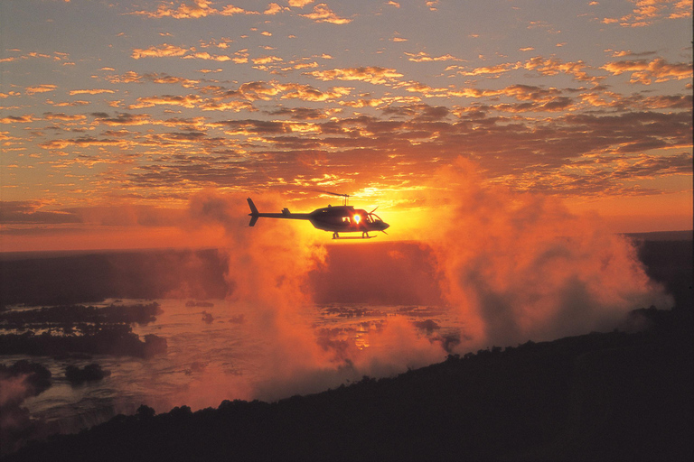 Victoria Falls: Helicopter Flight and Zambezi Dinner Cruise