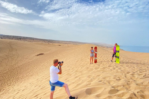 Aghroud : Aventure Timlaline Sandboarding