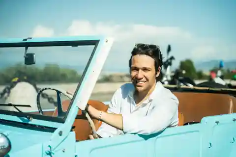 Rome : Visite de la Fiat 600 Cabriolet d'époque avec Prosecco