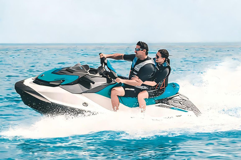 Phuket: Jet Ski Tour to 6/9 Islands with Lunch & Transfers 6-Island Jet Ski AM Tour - YAMAHA 1,100cc (Not Transfer)