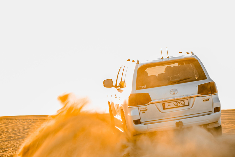 Doha: Horizontes Dourados: Nascer e pôr do sol no desertoTour particular no deserto